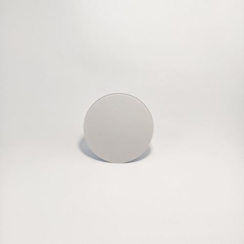 Анемостат со стеклянной внешней частью FOZA D 125 мм. Матовое стекло. Зеркальный